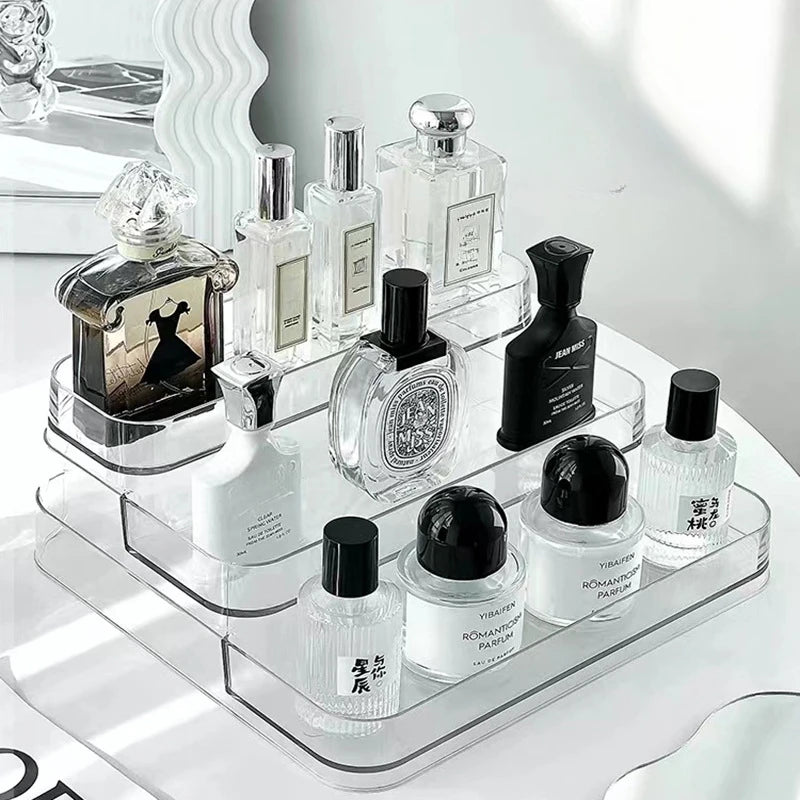 3 Tier Desktop Perfume Shelf Cosmetic Organizer