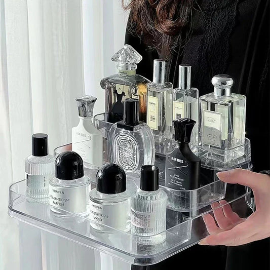 3 Tier Desktop Perfume Shelf Cosmetic Organizer